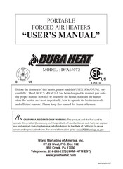 Dura Heat DFA650T Manual De Instrucciones