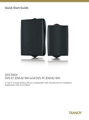 Tannoy DVS EN54 Manual De Instrucciones