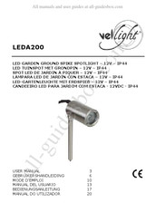 Velleman VelLight LEDA200 Manual Del Usuario