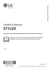 LG STYLER S3RFBN Manual Del Propietário