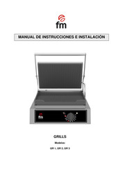 FM GR 3 Manual De Instrucciones E Instalación