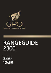 GPO RANGEGUIDE 2800 10x50 Modo De Empleo