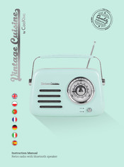 CooKing Vintage Cuisine VC008BTR24MS Manual De Instrucciones