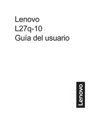 Lenovo L27q-10 Guia Del Usuario