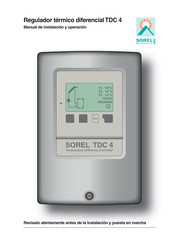 Sorel TDC 4 Manual De Instalación Y Operación