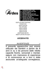 ARDES AR5BR41PB Folleto De Instrucciones