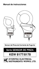Kyoritsu Electrical Instruments Works KEW 8177 Manual De Instrucciones