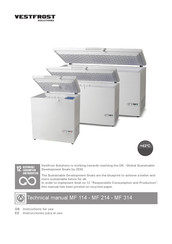 Vestfrost MF114 Instrucciones Para El Uso