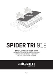 Algam Lighting SPIDER TRI 912 Manual Del Usuario