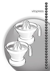 Moulinex vitapress PC3001 Manual Del Usuario