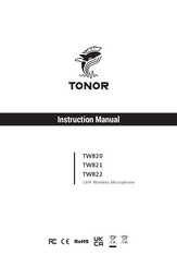 TONOR TW822 Manual De Instrucciones