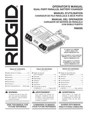 RIDGID R86095 Manual Del Operador