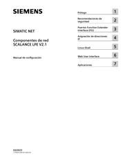 Siemens SCALANCE LPE V2.1 Manual De Configuración