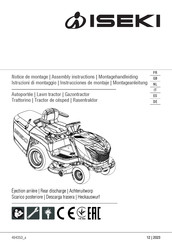 Iseki SXE213PLUSH95 Instrucciones De Montaje