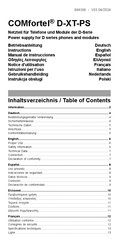 Auerswald COMfortel D-XT-PS Manual De Instrucciones