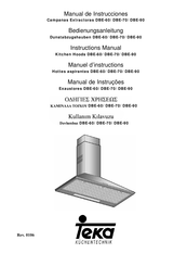 Teka DBE-90 Manual De Instrucciones