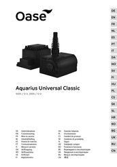 Oase Aquarius Universal Classic Puesta En Marcha