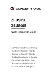 Conceptronic 110528603101 Guía De Instalación Rápida