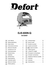 Defort 93720407 Instrucciones De Servicio