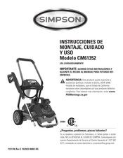 Simpson CM61352 Instrucciones De Montaje, Cuidado Y Uso