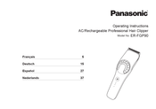 Panasonic ER-FGP90 Instrucciones De Funcionamiento