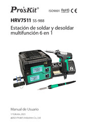 Pro's Kit HRV7511 Manual De Usuario