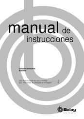 BALAY 3BC874XM/04 Instrucciones De Uso Y Montaje