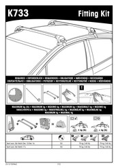 Yakima K733 Instrucciones De Montaje