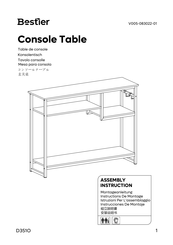 Bestier D351O Instrucciones De Montaje