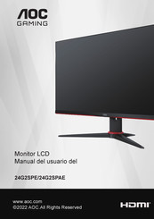 AOC 24G2SPE Manual Del Usuario