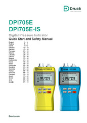 Baker Hughes Druck DPI705E Manual Del Usuario