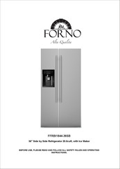 Forno Alta Qualita FFRBI1844-40SG Manual Del Usuario