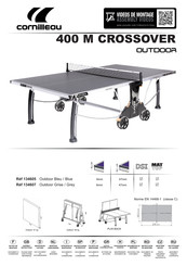 Cornilleau 500 M CROSSOVER Instrucciones De Montaje