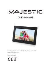 Majestic DF 820HD MP3 Manual