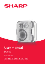 Sharp PS-921 Manual Del Usuario