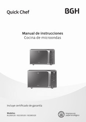 BGH QUICK CHEF B228DS20 Manual De Instrucciones