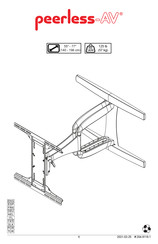 peerless-AV OSUA771PU Instrucciones De Montaje E Instalación