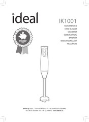 Eldom ideal IK1001 Manual De Usuario