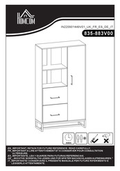 HOMCOM 835-883V00ND Instrucciones De Montaje