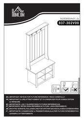 HOMCOM 837-302V00 Instrucciones De Montaje