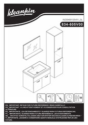 kleankin 834-605V00 Instrucciones De Montaje