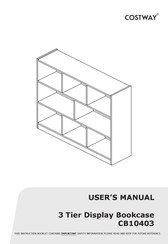 Costway 03924516 Manual Del Usuario