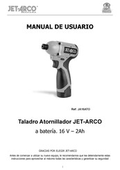 JET-ARCO JA16ATO Manual De Usuario