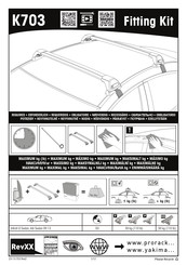 Yakima K703 Instrucciones De Montaje