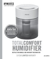 HoMedics TOTAL COMFORT UHE-CMTF40 Manual De Instrucciones E Información Sobre La Garantia