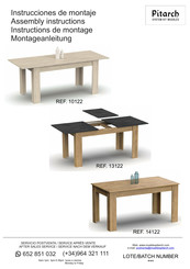 Pitarch 10122 Instrucciones De Montaje
