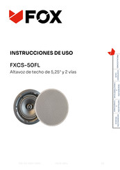 Fox FXCS-50FL Instrucciones De Uso