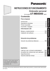 Panasonic UT-MB5000 Serie Instrucciones De Funcionamiento