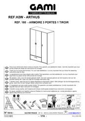 Gami ARTHUS H2W Instrucciones De Montaje