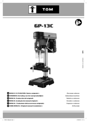 T.O.M GP-13C Manual